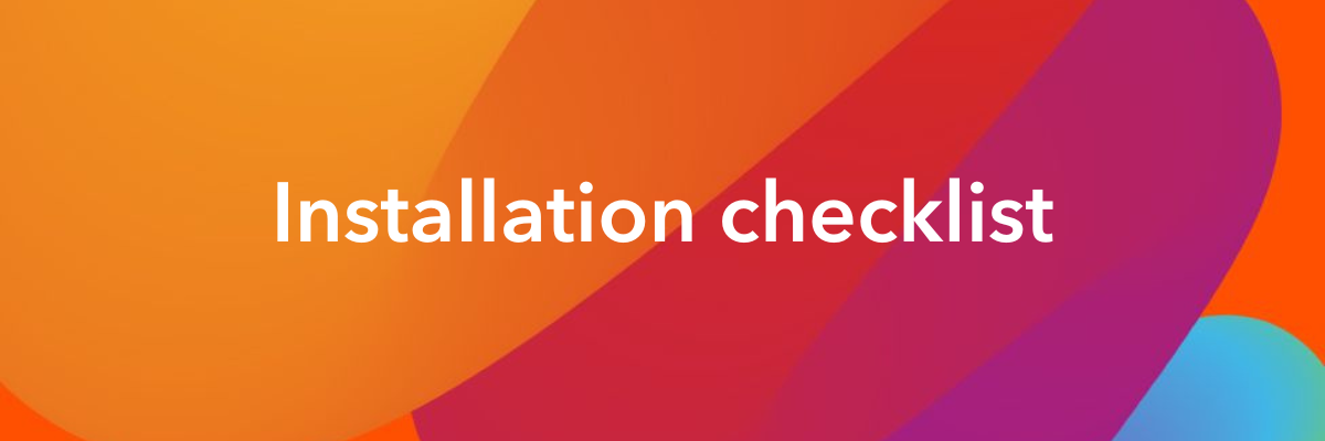 Installation Checklist – BeFibre Help Centre